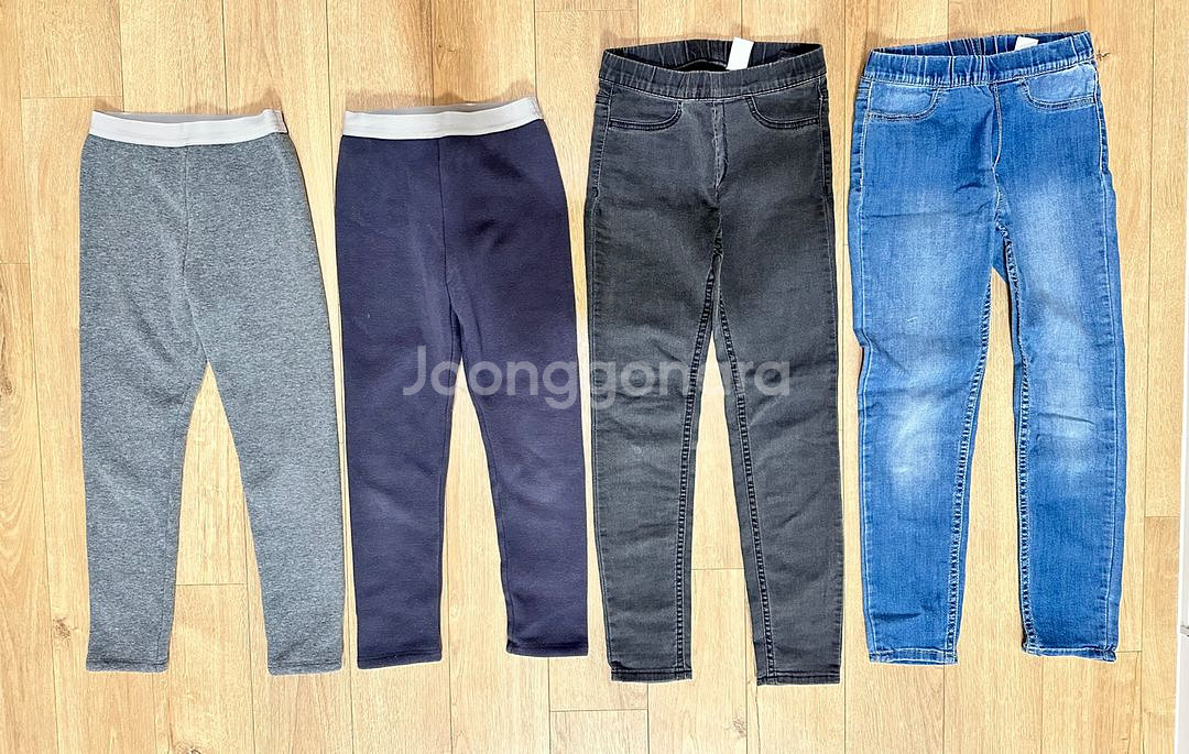 H&M/아이러브제이 레깅스 4벌 120사이즈--0