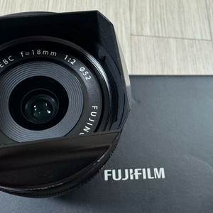 후지필름 XF18mm F2 R 렌즈