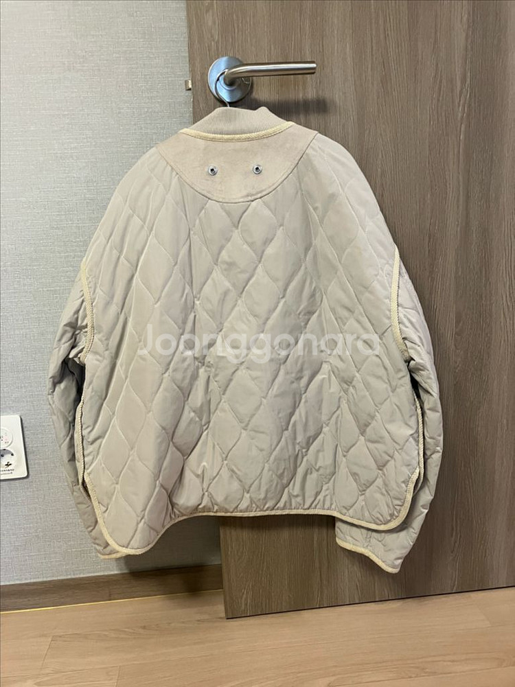 시스템 퀼팅 패딩 자켓--1