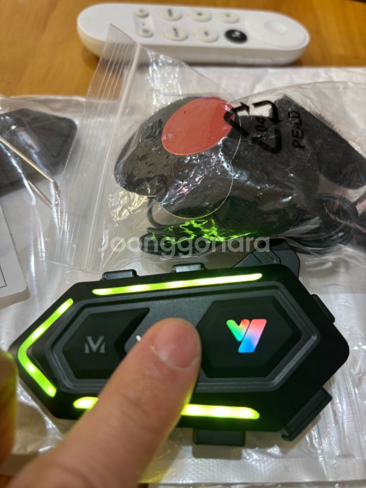 <무료배송 새상품>오토바이 헬멧 블루투스 팜 - 기타--6