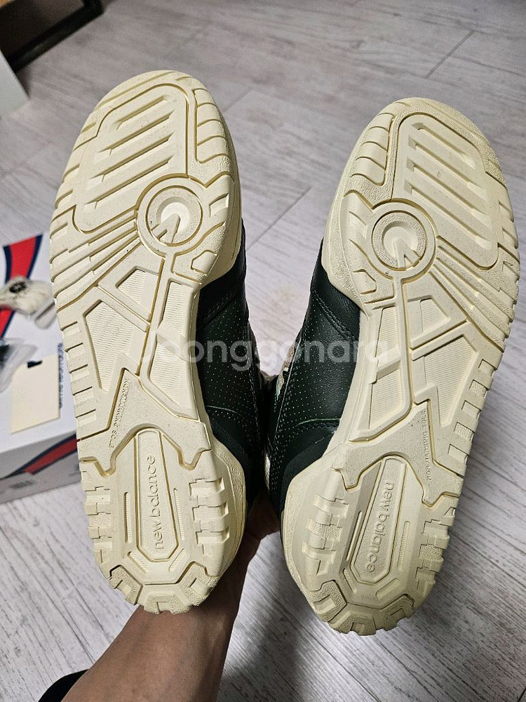 뉴발란스x에메레온도르 650R 포레스트 그린 265사이즈--5