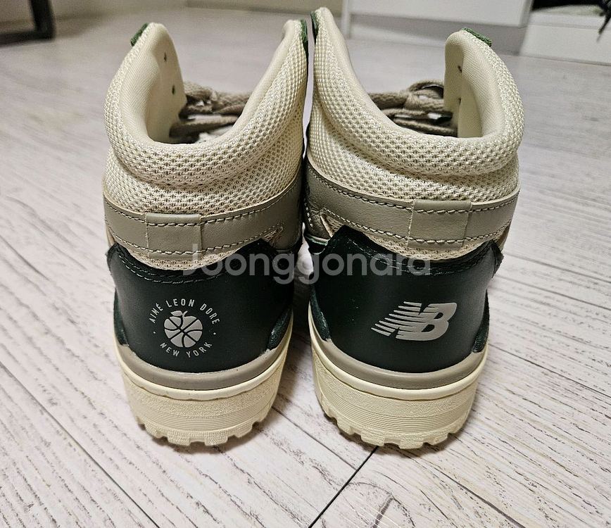 뉴발란스x에메레온도르 650R 포레스트 그린 265사이즈--2