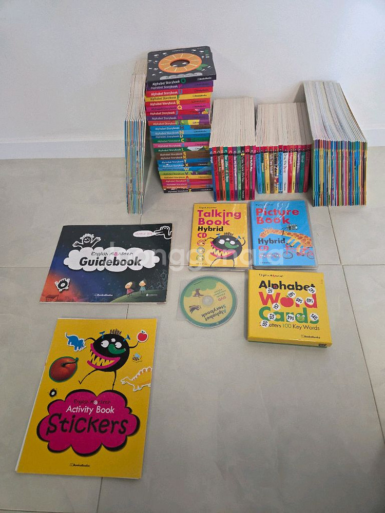 잉글리쉬몬스터 풀세트 팝니다.--3