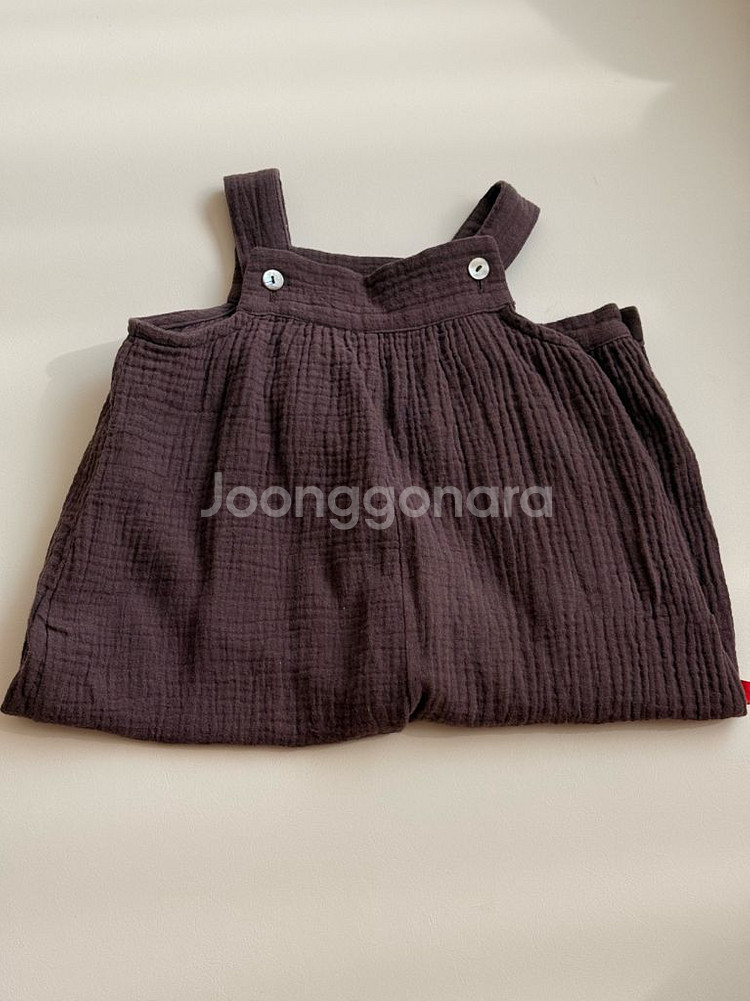 꼬숑 빙고 오버롤 m (민트, 브라운)--1