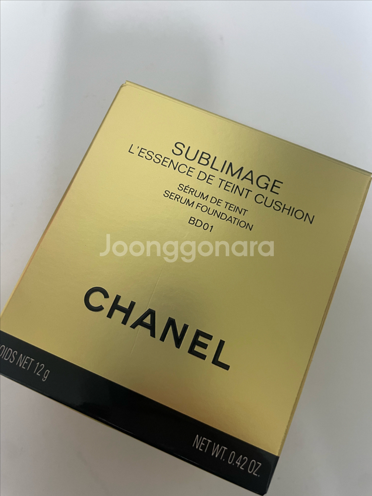 샤넬 수블리마지 쿠션 BD01--2