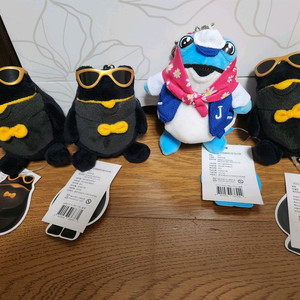 진로두꺼비인형 키링 4개 일괄10000