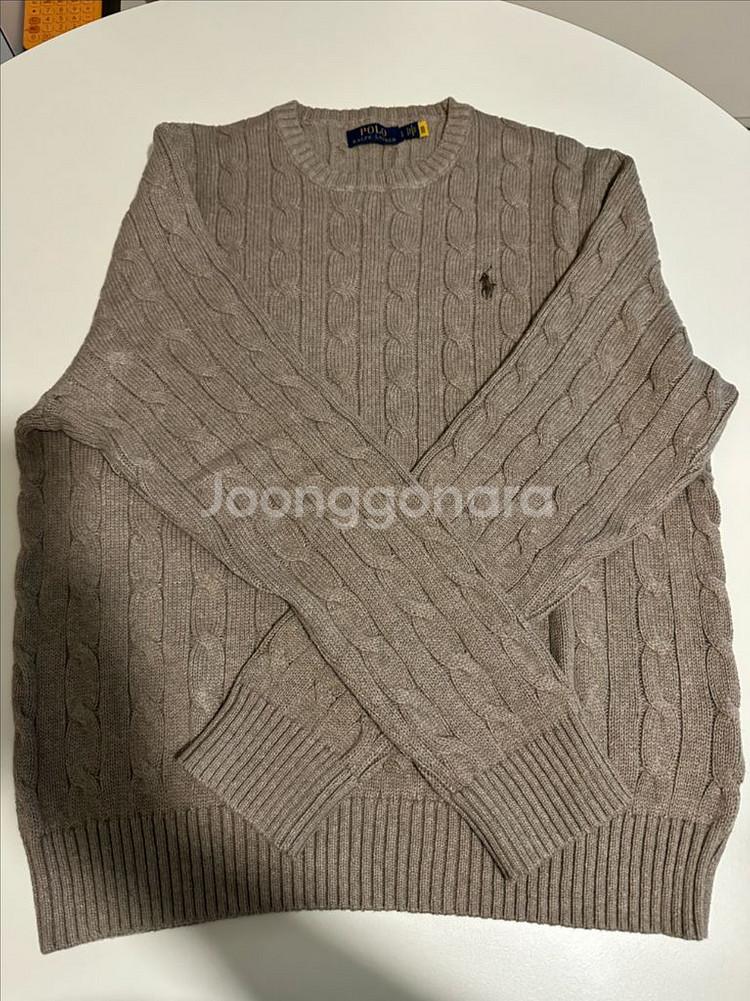 폴로 랄프로렌 케이블 니트 스웨터--0