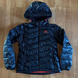 네파 구스다운 패딩자켓 여성용 블랙 M