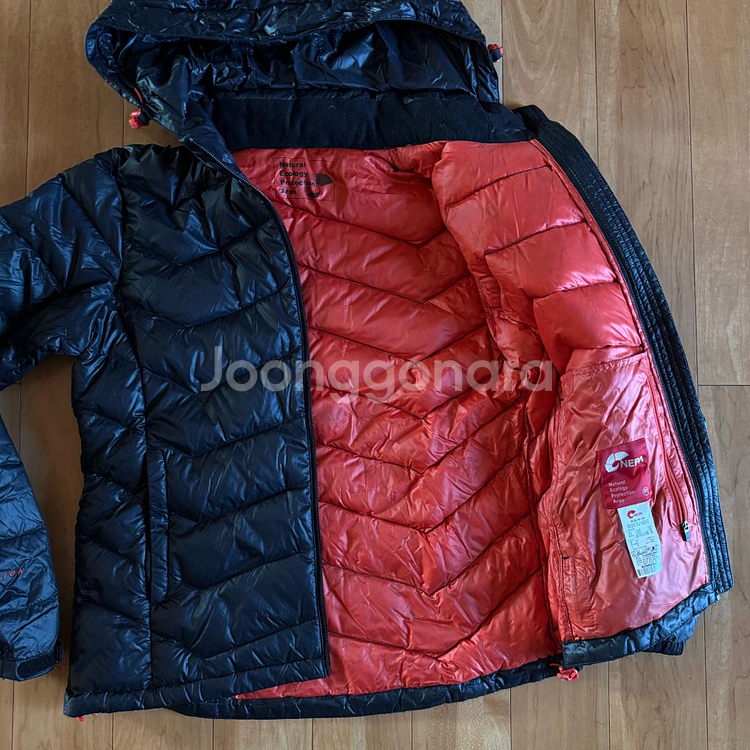 네파 구스다운 패딩자켓 여성용 블랙 M--2