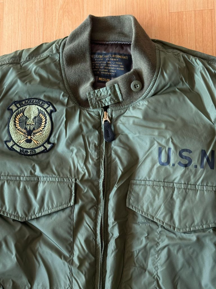 미해군 G-8 웹자켓 USN 항공점퍼 판매해요 이미지