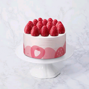 싸게 팔아요) 배스킨라빈스 - 더 듬뿍 딸기 케이크 - 베스킨라빈스,배라,베라