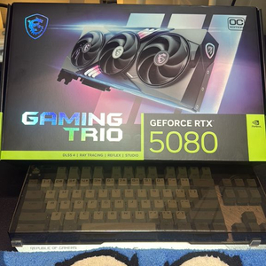 MSI 지포스 RTX 5080 게이밍 트리오 OC D7 16GB 판매혹은교환 트라이프로져4