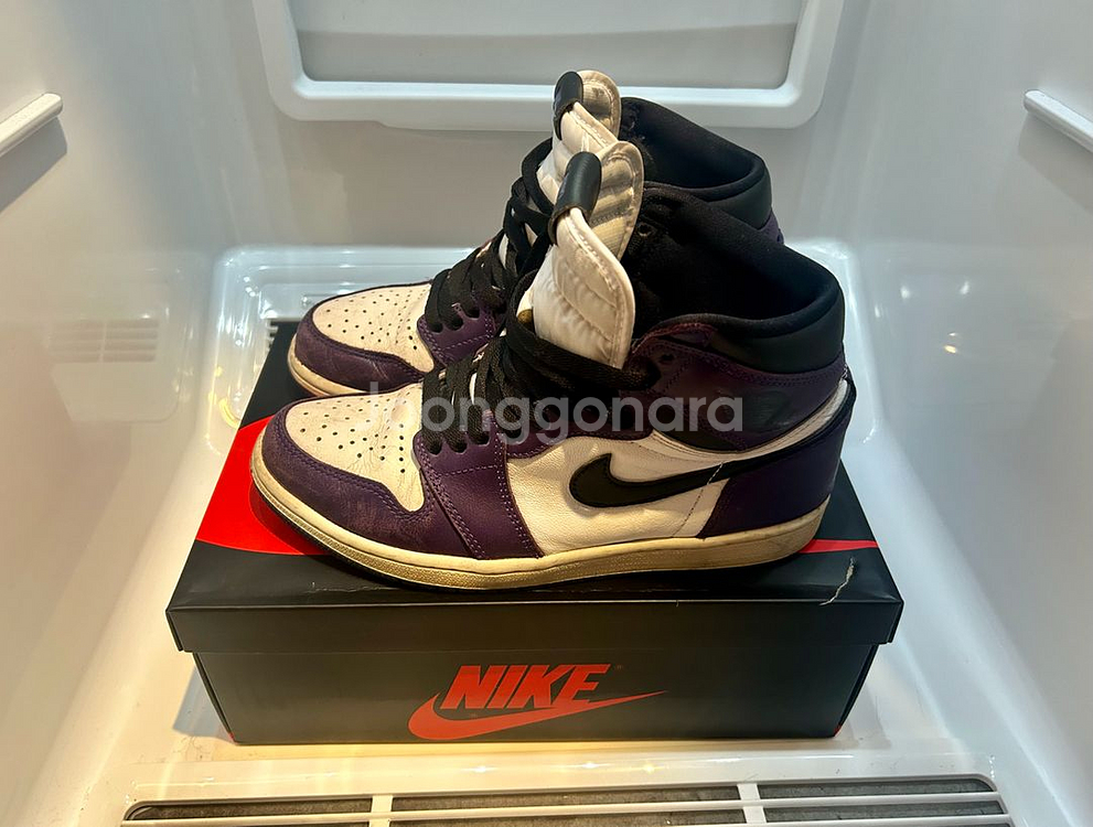 나이키 조던 1 레트로 하이 OG 코트 퍼플--1