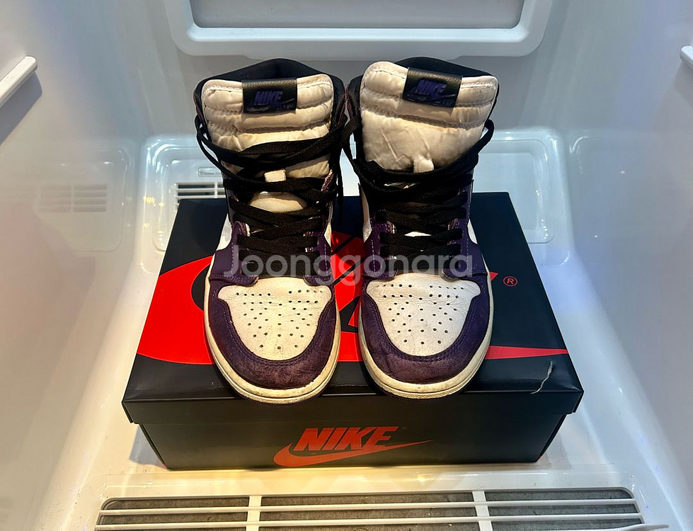 나이키 조던 1 레트로 하이 OG 코트 퍼플--3