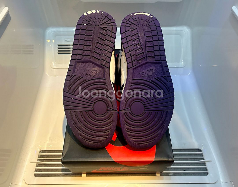 나이키 조던 1 레트로 하이 OG 코트 퍼플--5