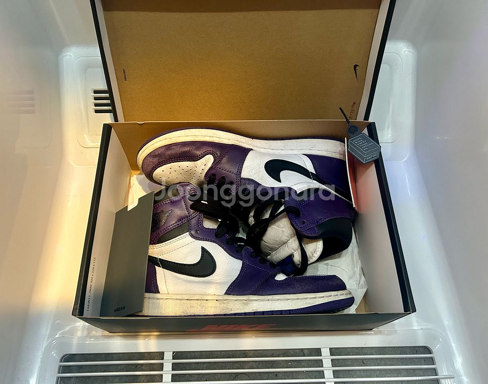 나이키 조던 1 레트로 하이 OG 코트 퍼플--6