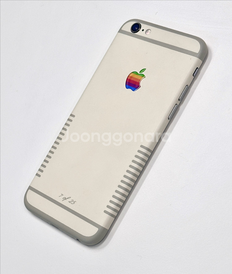 아이폰6s 레트로 (전세계 25대 한정판/새상품/128GB/배터리97%)--0