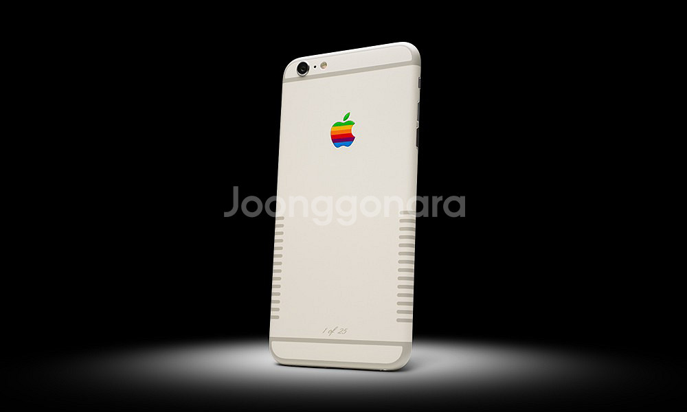 아이폰6s 레트로 (전세계 25대 한정판/새상품/128GB/배터리97%)--9