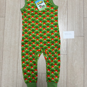 던스 25 브라이트 라임그린 덩가리 80 새상품