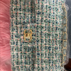 샤넬 트위드 백