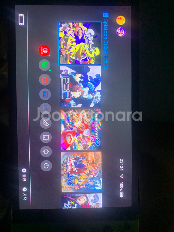 닌텐도 스위치 oled 스플레툰 에디션 닌텐도 어카운트도 팔아용 연락 주세용--6