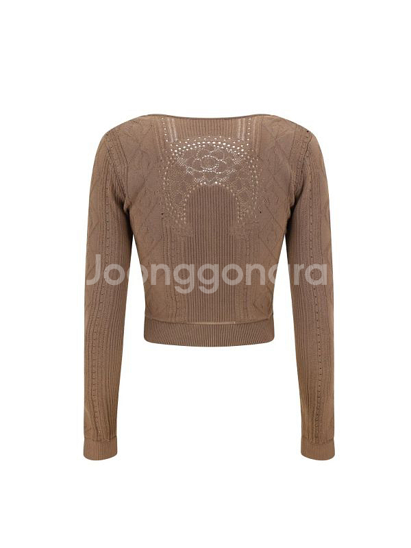 [새상품] 마린세르 니트 가디건 xs 베이지--1