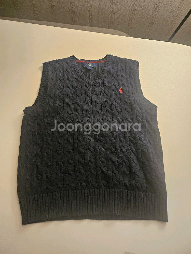 폴로 랄프로렌 케이블 니트 베스트--0