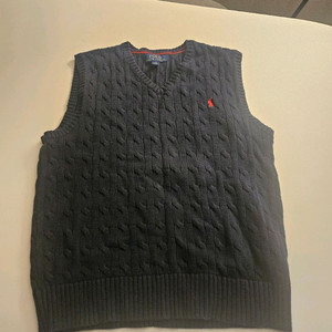 폴로 랄프로렌 케이블 니트 베스트