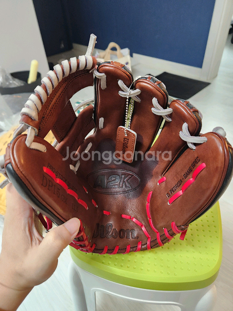윌슨 a2k 페드로이아모델 내야 야구글러브--2
