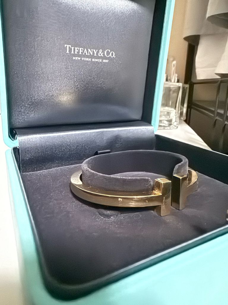 [정품] 티파니앤코 T스퀘어 팔찌 이미지