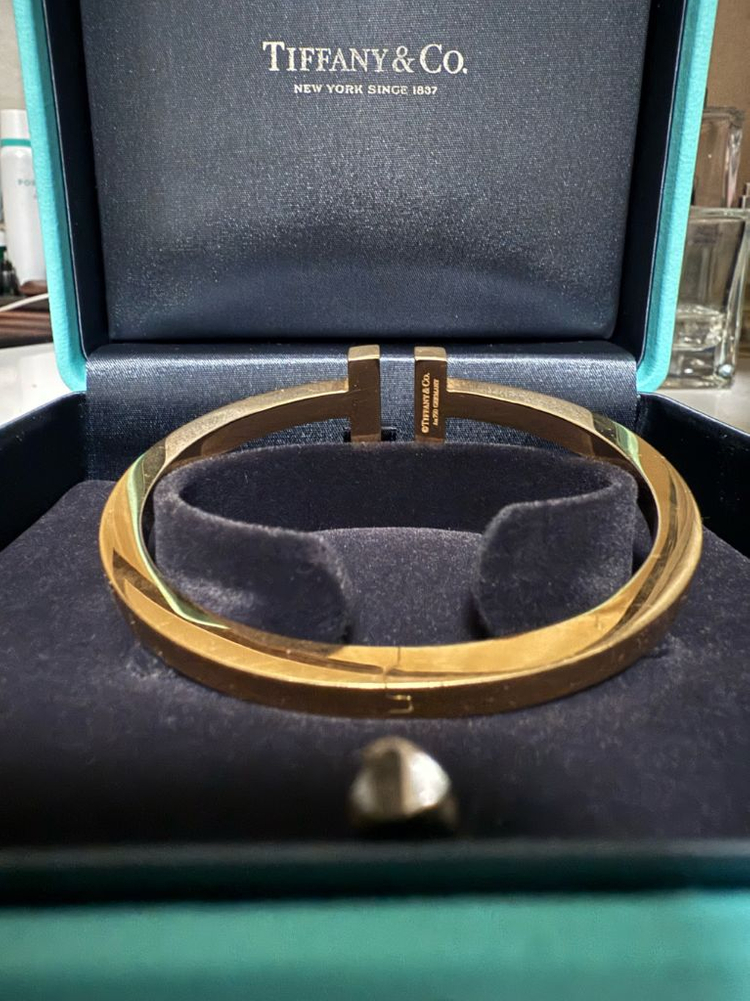 [정품] 티파니앤코 T스퀘어 팔찌 이미지