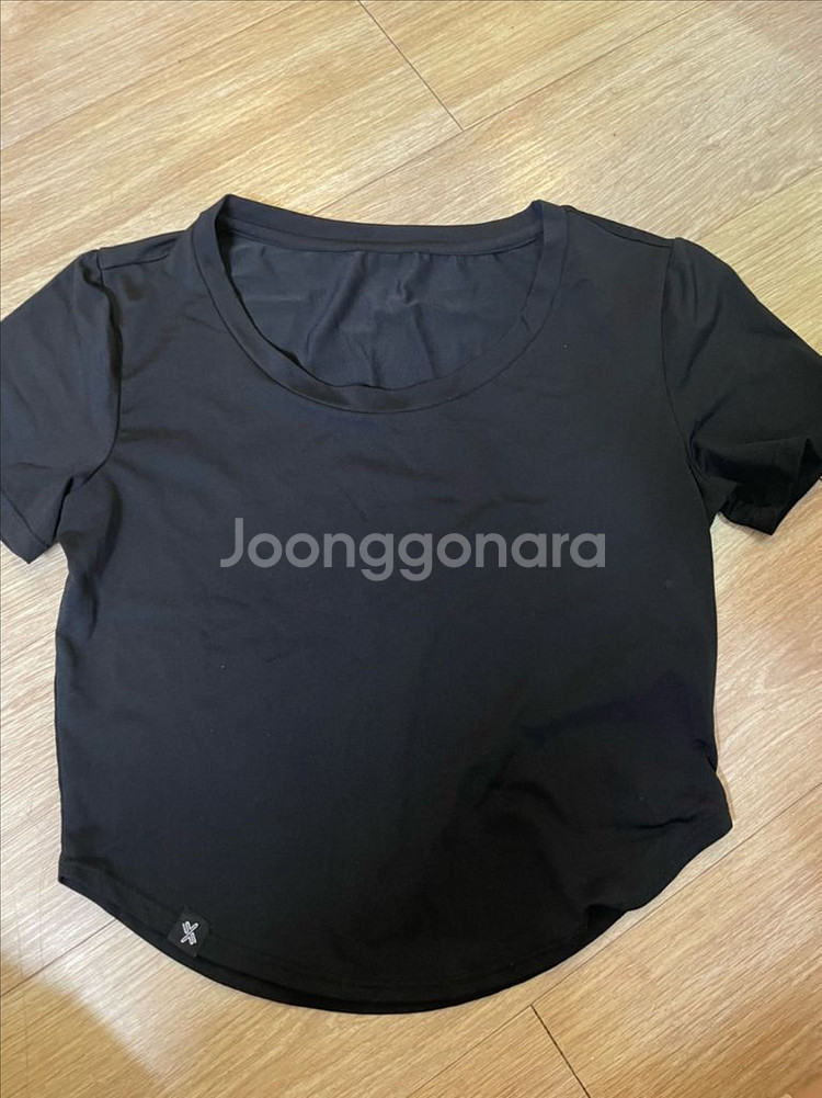 젝시믹스 M 젤라라이트 라운드 크롭탑--2