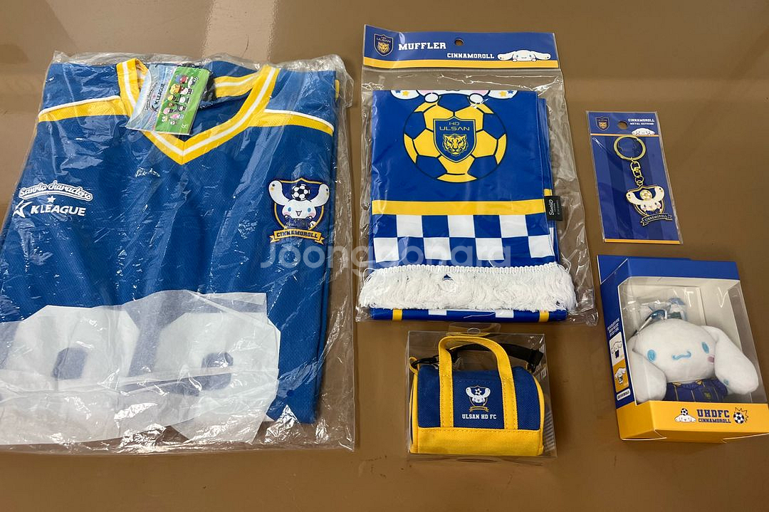 산리오 K리그 케이리그 울산 HD FC 시나모롤 미개봉 미사착 새상품--0