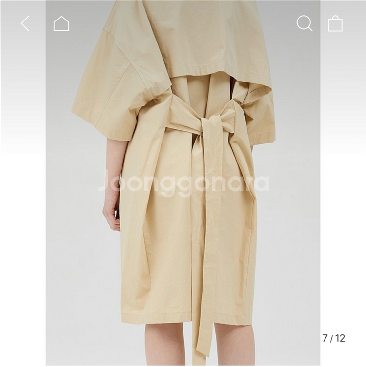 스튜디오 톰보이 리본 셔츠 원피스 free--1