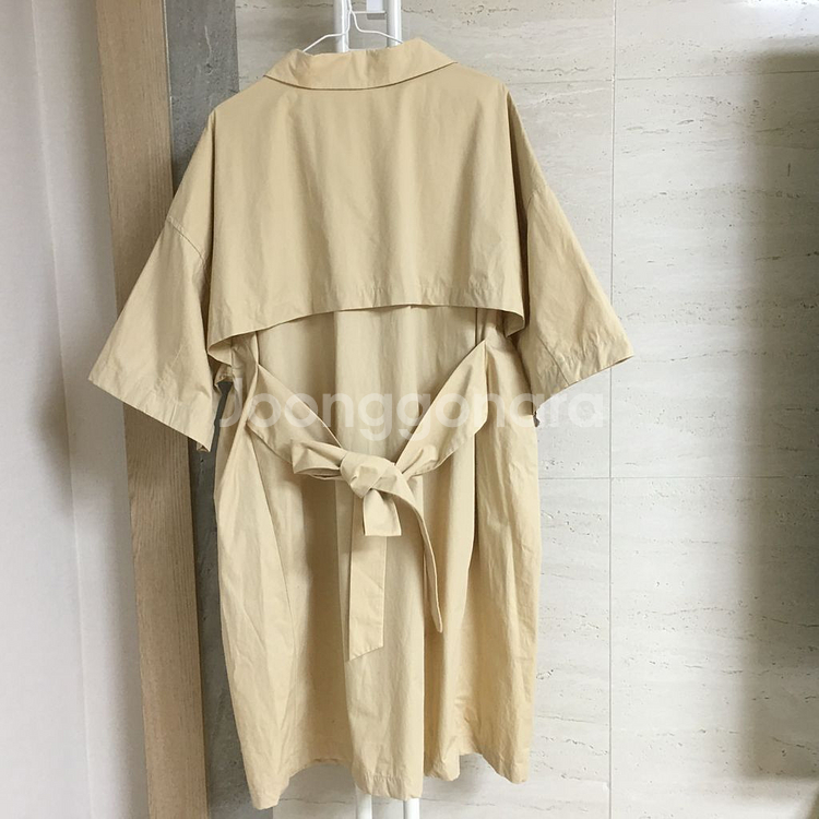 스튜디오 톰보이 리본 셔츠 원피스 free--3