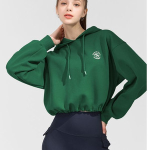 젝시믹스 s 코튼 쿠션 스트링 크롭 후드