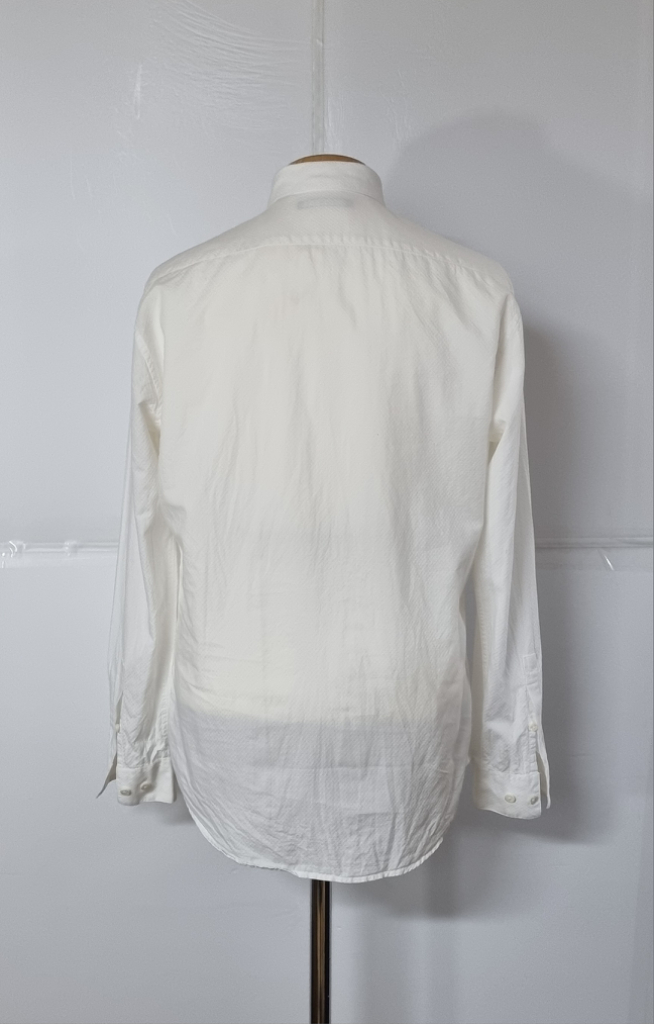 100)띠어리 정품 남성 솔리드긴팔셔츠--2