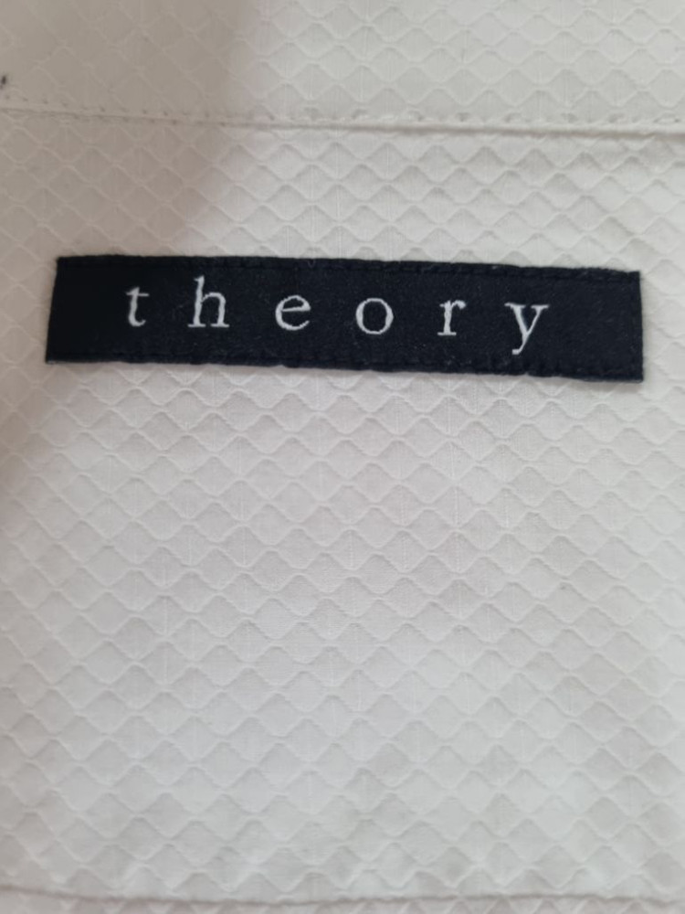 100)띠어리 정품 남성 솔리드긴팔셔츠--3