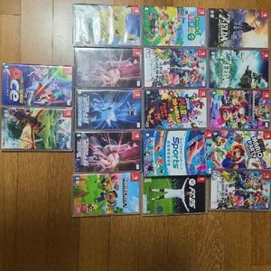 닌텐도 스위치 게임칩 17개 일괄