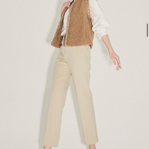 21 랑방컬렉션 글리터 라인 패딩 베스트 타임 마인 한섬