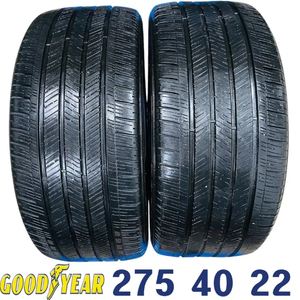275 40 22(중고)굿이어 타이어 이글투어링 2본세트가격