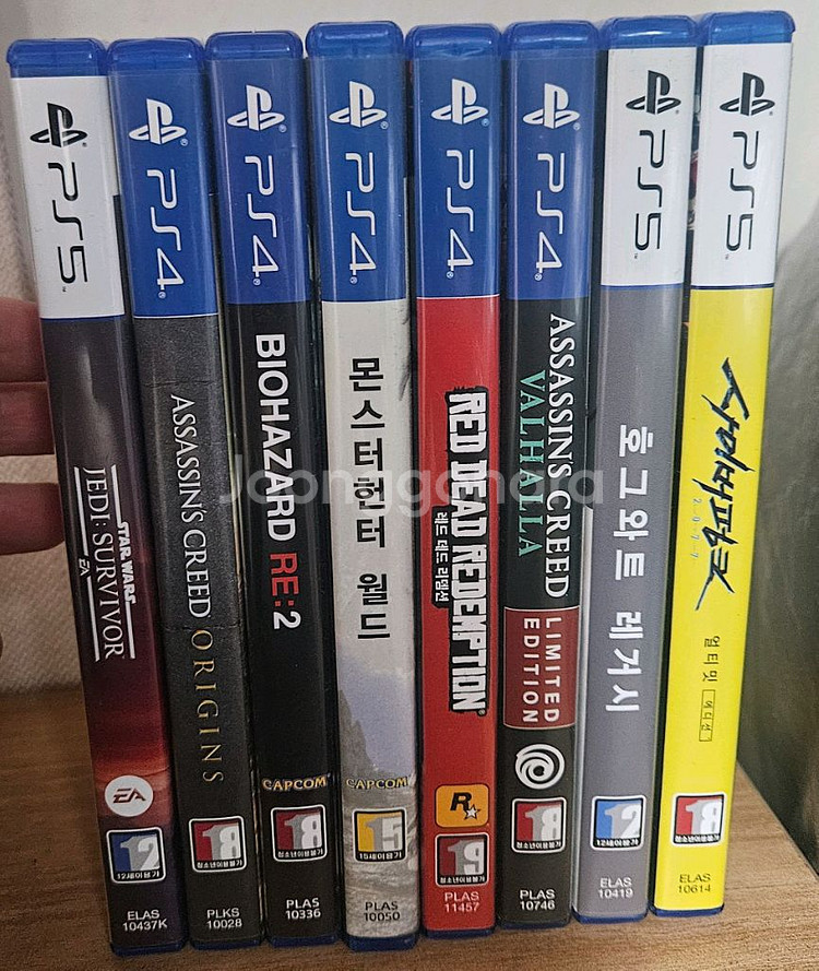 PS4, PS5 게임 타이틀 모음--0