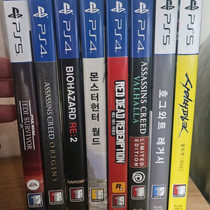 PS4, PS5 게임 타이틀 모음