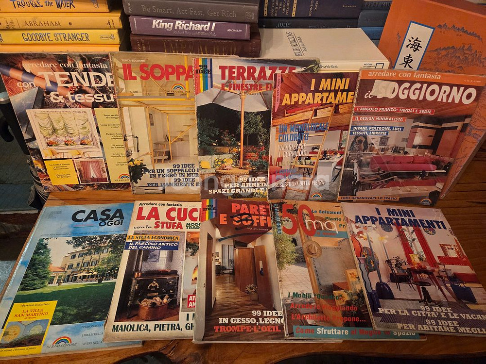 인테리어 잡지 모음 (이탈리아 La Casa 등) 새책재고40권 선물--3