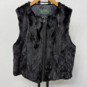정품) EURO 유로 블랙 밍크 베스트 77