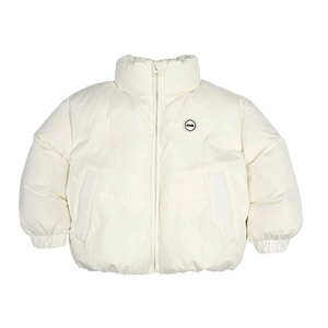 므므브 구스패딩 L 크림 (후드없음)
