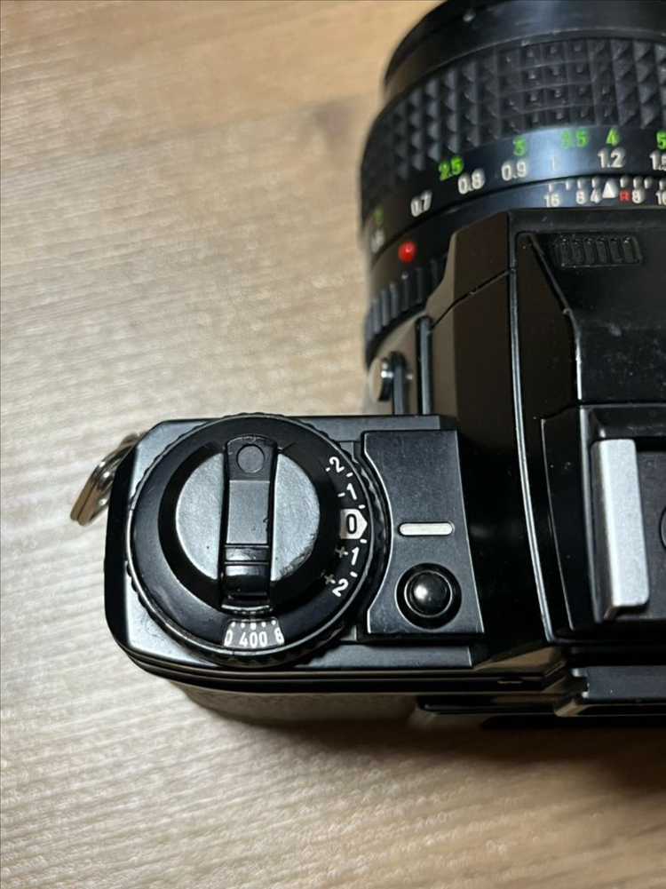 미놀타 X-700 필름카메라 + rokkor 렌즈 2개 세트--8