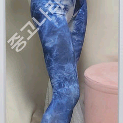 할) 뮬라웨어 레깅스 S/CloudPattern(착샷)