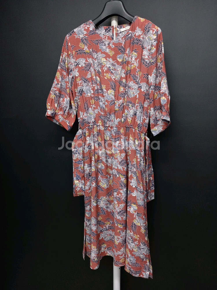 더 아이잗 춘하 레이온 맥시 롱 원피스 F 33-66--2