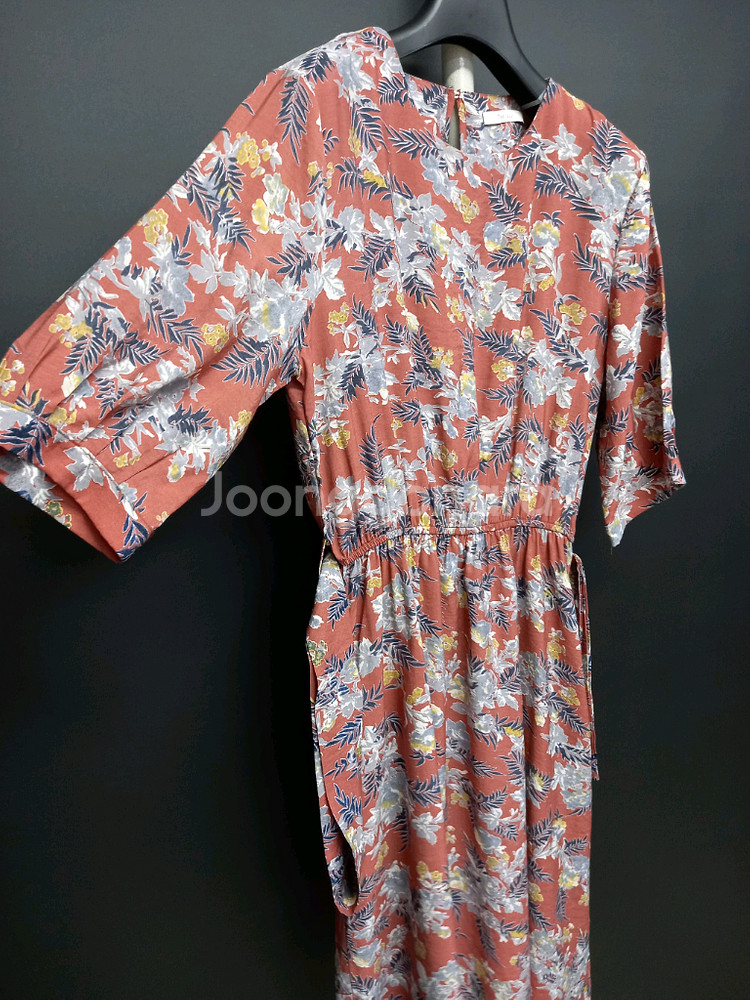 더 아이잗 춘하 레이온 맥시 롱 원피스 F 33-66--3